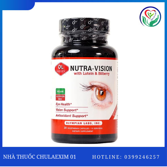 OLYMPIAN LABS NUTRA VISION (HỘP 30V)