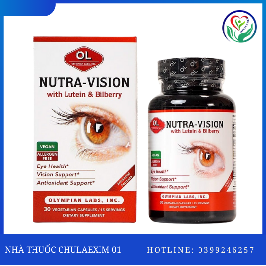 OLYMPIAN LABS NUTRA VISION (HỘP 30V)