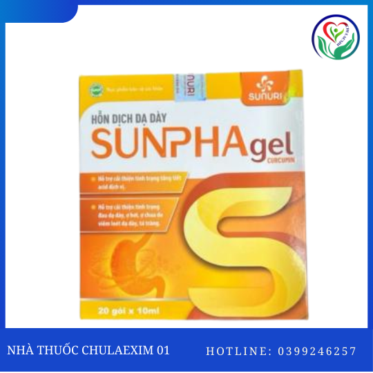 HỖN DỊCH DẠ DÀY SUNPHA GEL CURCUMIN