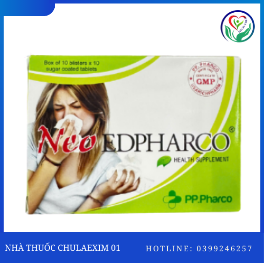 NEO EDPHARCO (HỘP 10 VỈ X 10 VIÊN)