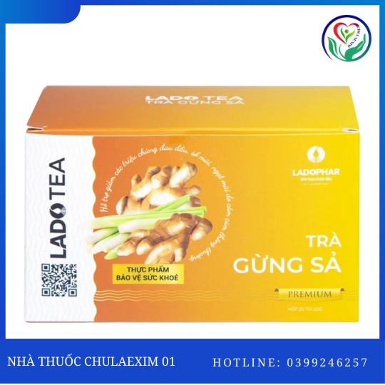 TRÀ GỪNG SẢ (HỘP 20 TÚI LỌC)