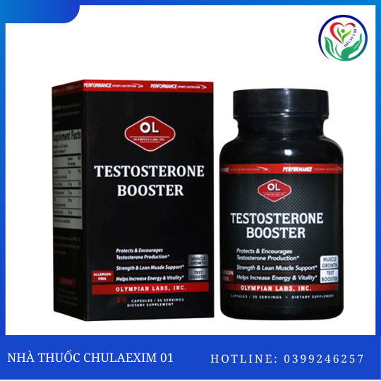 OLYMPIAN LABS TESTOSTERONE BOOSTER ( HỘP 60 V)