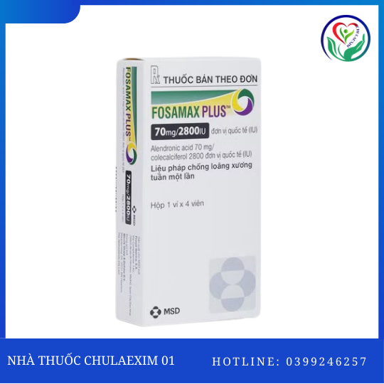 FOSAMAX PLUS 70 MG/2800 IU