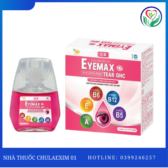 DUNG DỊCH NHỎ MẮT EYEMAX TEAR GHC - 13ML