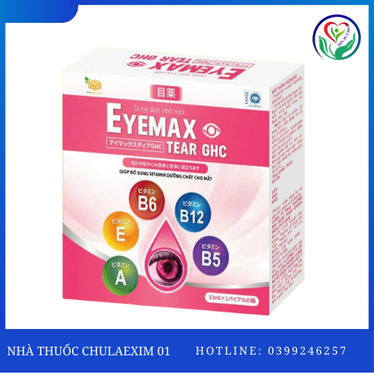 DUNG DỊCH NHỎ MẮT EYEMAX TEAR GHC - 13ML