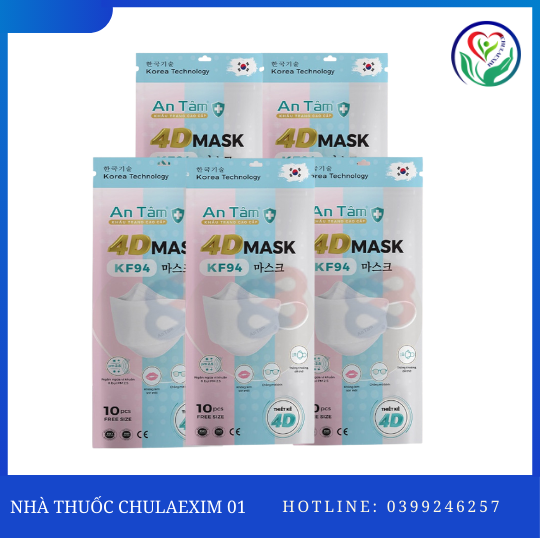 KHẨU TRANG AN TÂM 4D KF94