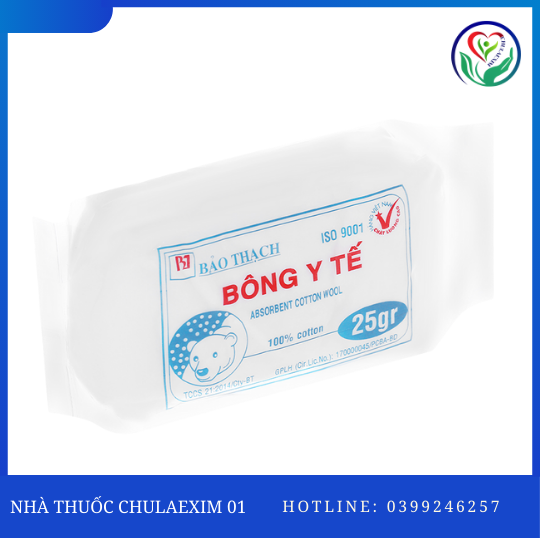 BÔNG Y TẾ 25 GRAM BẢO THẠCH