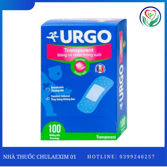 URGO TRANSPARENT (2CM X 7.2CM)