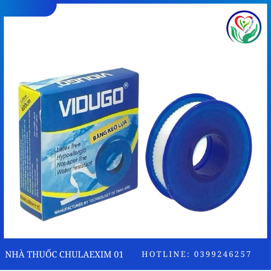 BĂNG DÍNH LỤA VIDUGO 1.25CM