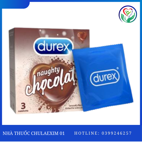 DUREX - BCS NAUGHT CHOCOLATE 3S