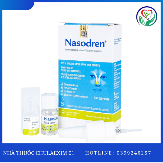 DUNG DỊCH XỊT MŨI NASODREN