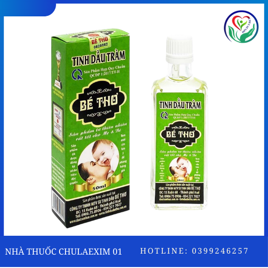 TINH DẦU TRÀM BÉ THƠ (CHAI 50 ML)