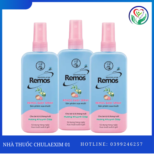 REMOS XỊT HƯƠNG KHUYNH DIỆP BABY SPRAY ROHTO ( CHAI 70 ML)