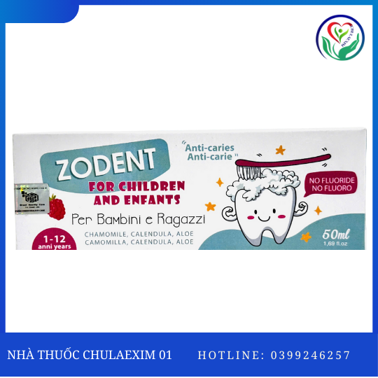 ZODENT - KEM ĐÁNH RĂNG TRẺ EM