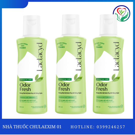 LACTACYD ODOR FRESH LÁ TRẦU SANOFI