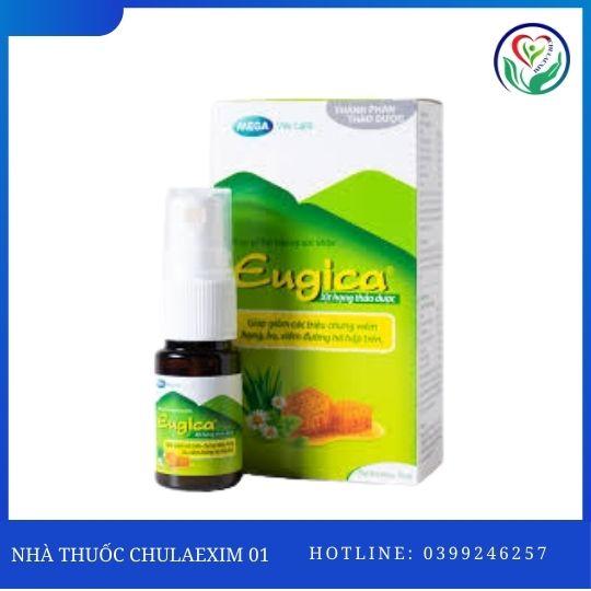 XỊT HỌNG THẢO DƯỢC EUGICA (CHAI 10ML)