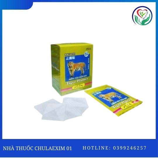 MIẾNG DÁN GIẢM ĐAU TIGER PLASTER (HỘP 20 GÓI X GÓI 5M)