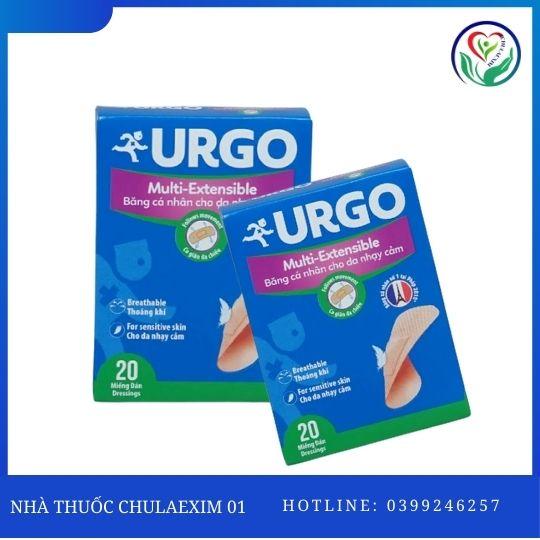 BĂNG CÁ NHÂN NHẠY CẢM URGO MULTI-EXTENSIBLE (H/20 MIẾNG)