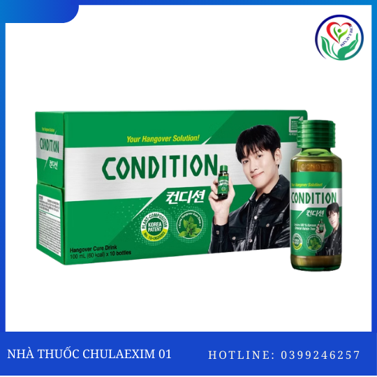 TPBVSK CONDITION (HỘP 10 CHAI X 100ML) - HỖ TRỢ GIẢI ĐỘC GAN