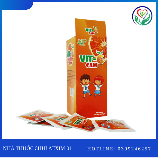 TPBVSK VIT-C CAM (HỘP 35 GÓI X 10 VIÊN) - BỔ SUNG VITAMIN C, TĂNG CƯỜNG ĐỀ KHÁNG