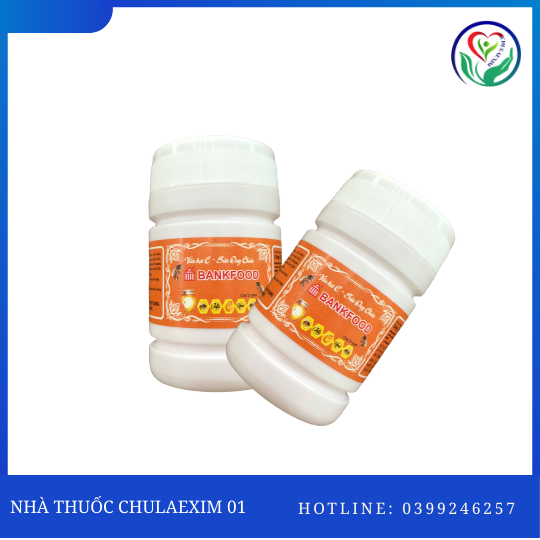 TPBS VIÊN KẸO C - SỮA ONG CHÚA (CHAI 20 GRAM)