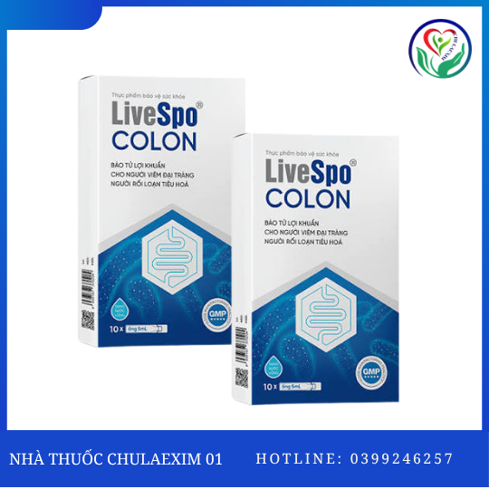 TPBVSK LIVESPO COLON (HỘP 10 ỐNG)