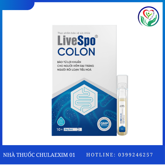 TPBVSK LIVESPO COLON (HỘP 10 ỐNG)